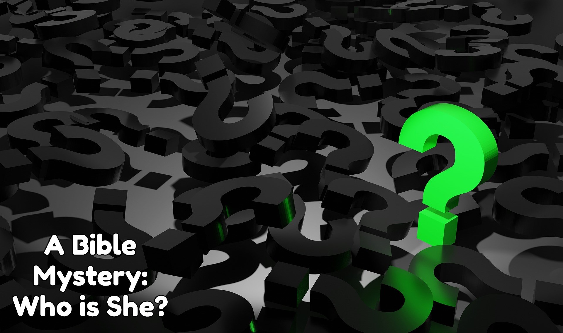 A Bible Mystery: Who is She?